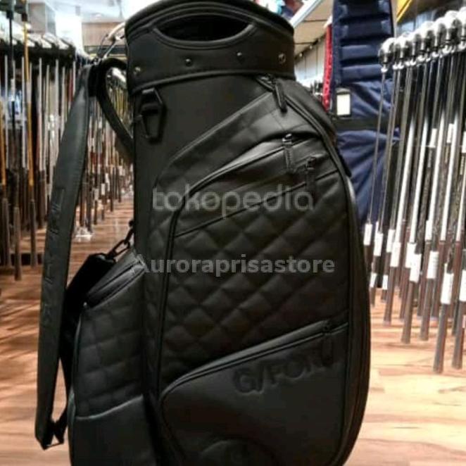 Tas Golf G/Fore Staff Bag Onix Gfore Black Original