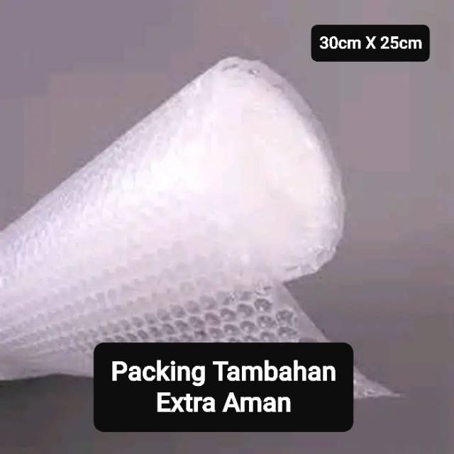 

Bubble Wrap / Packing Tambahan Extra Aman (Khusus Pembeli Toko Kami)