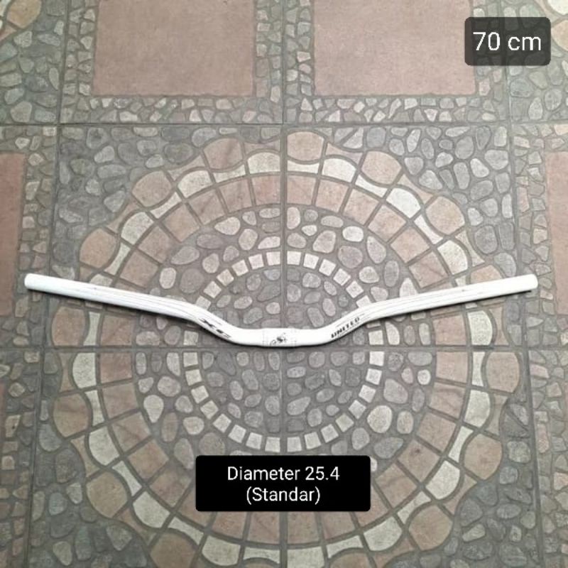 STANG SEPEDA MTB GUNUNG STANDAR 25.4 HANDLEBAR UNITED PUTIH NON OVERSIZE