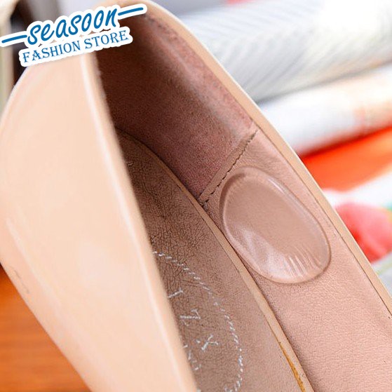 Aksesoris Sepatu Insole Sisipan Sepatu Bahan Silikon Untuk Pria, Wanita, Dewasa dan Anak-anak (6Pcs)