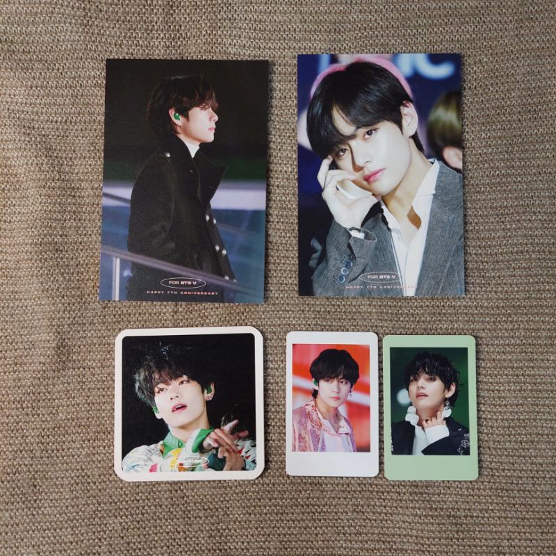 BTS V (Taehyung) Nuna V 7th Anniversary set
