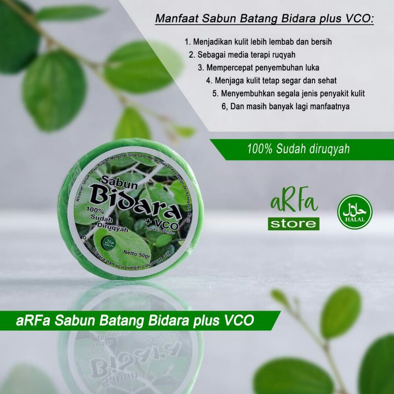 SABUN BIDARA + VCO 100% Sudah Diruqyah