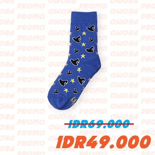 Kaos Kaki Panjang Socky Wizard - Blue