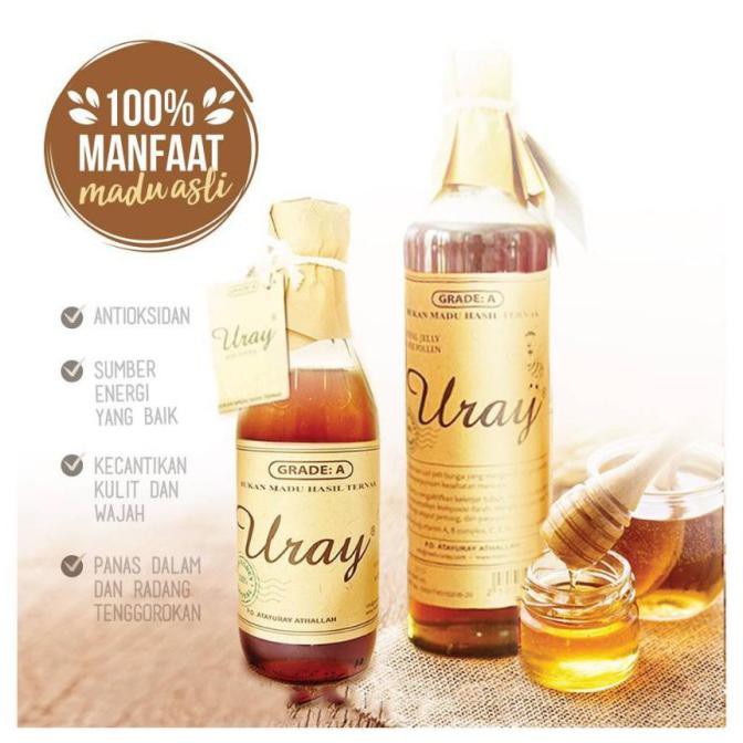 

Best Seller Madu Uray 875Gr (640Ml) 100% Original - Free Sendok Kayu & Panny_Store