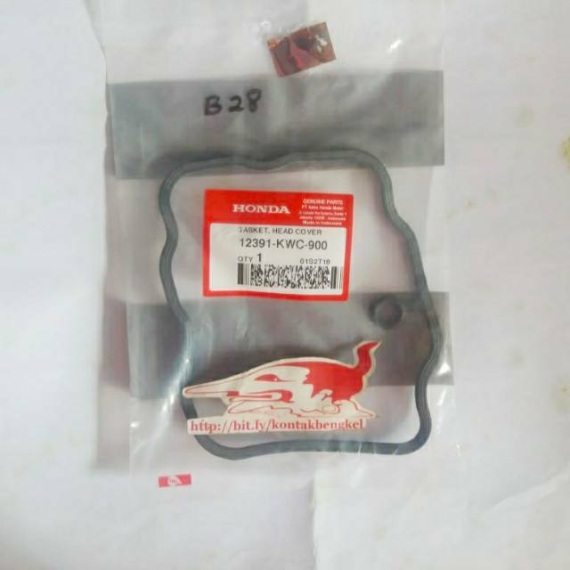 Perpak Gasket Cylinder Head Cover Motor Honda CS1 Ori AHM 12391KWC900