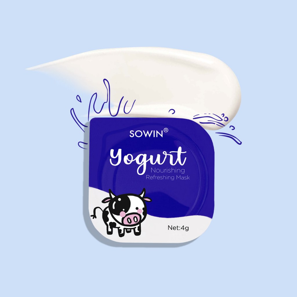 Sowin Yoghurt Nourishing Refreshing Mask (4g*7pcs)