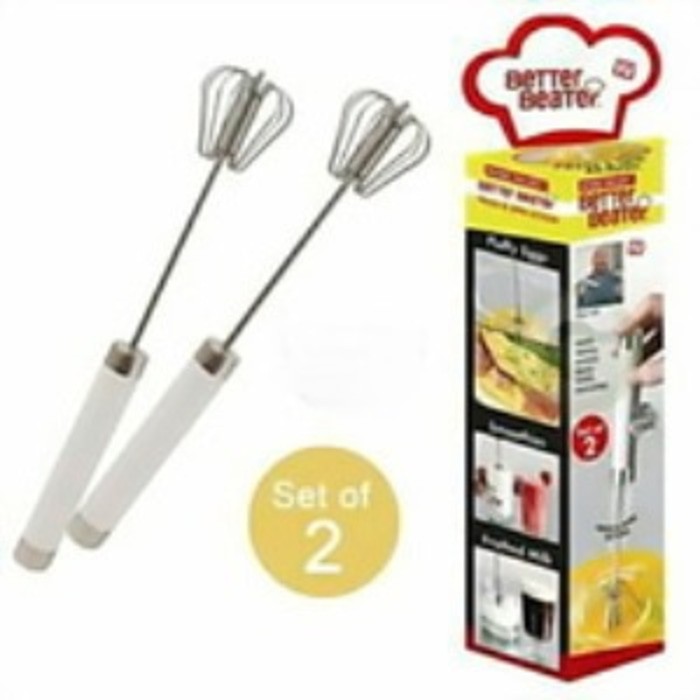 Hand Mixer Manual Better Beater isi 2 Pcs/Kocokan Telur &amp; Makanan isi 2 TOP