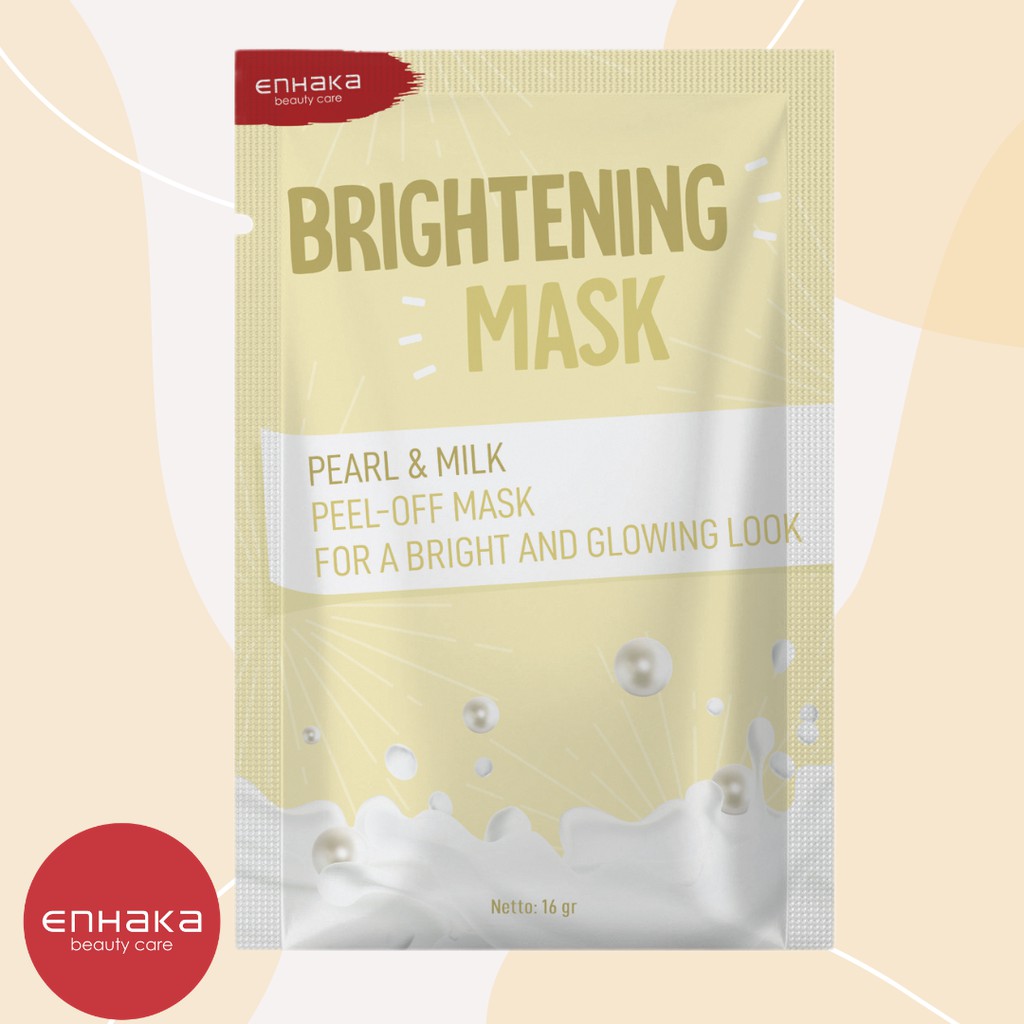 Enhaka Beauty Care Masker Peel Off Mask Brightening