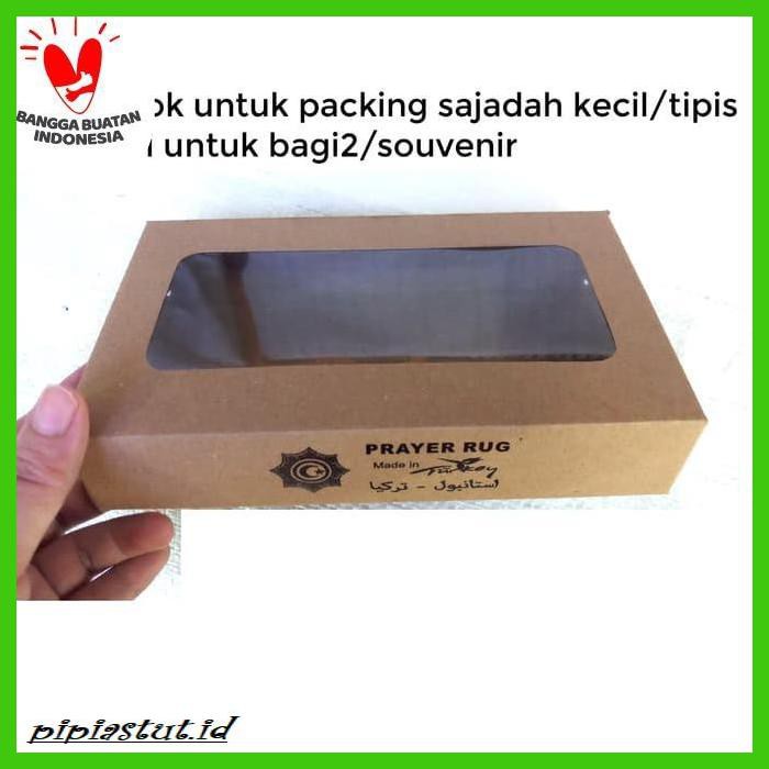 

HADAJAS- KOTAK BOX PACKAGING SAJADAH KECIL/TIPIS -AALAT-SHOLATT.