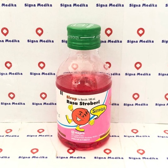 

Sirplus Sirup Rasa Strawberry 100ml - Sirup Perasa Strawberry