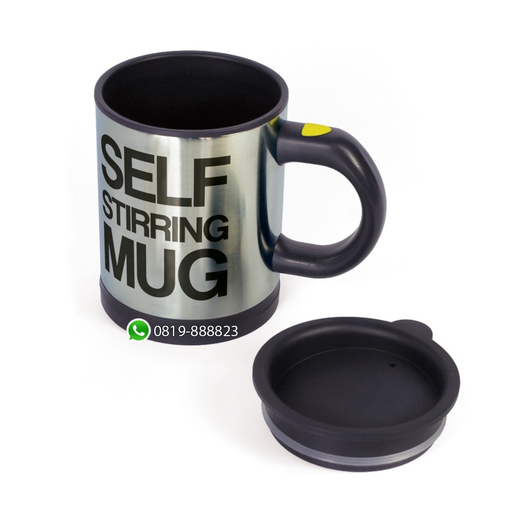 

Gelas Minum Pengaduk Otomatis Mix Mug - Self Stirring Mug