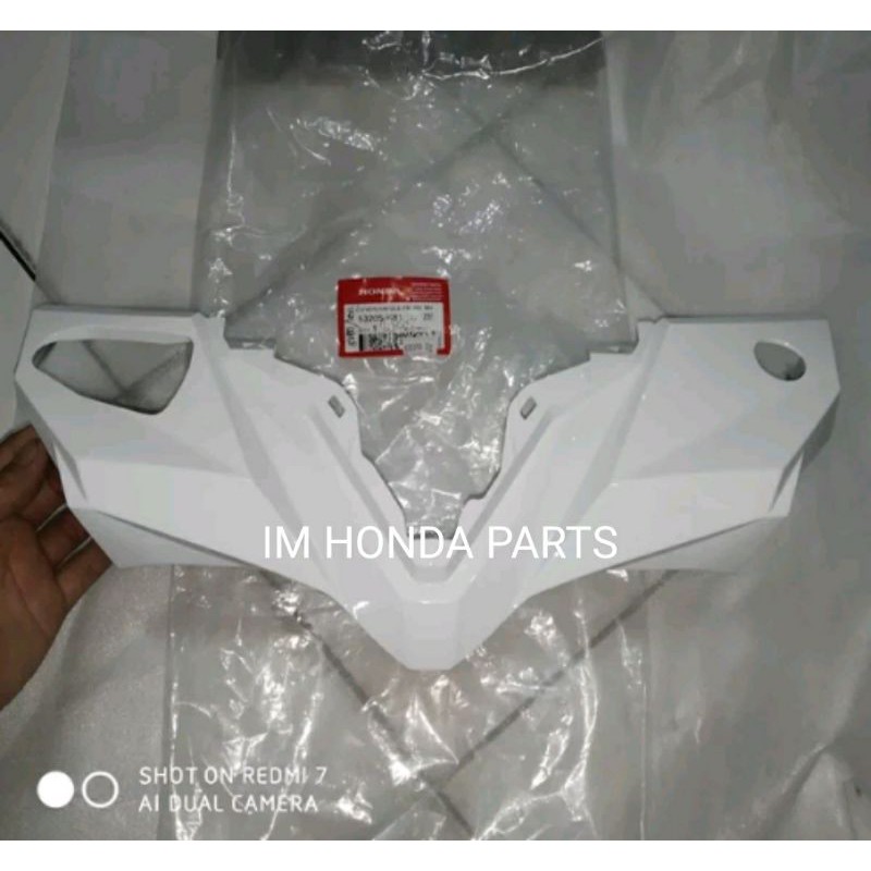 Batok depan Honda beat fi esp ECO  2016-2018 putih original