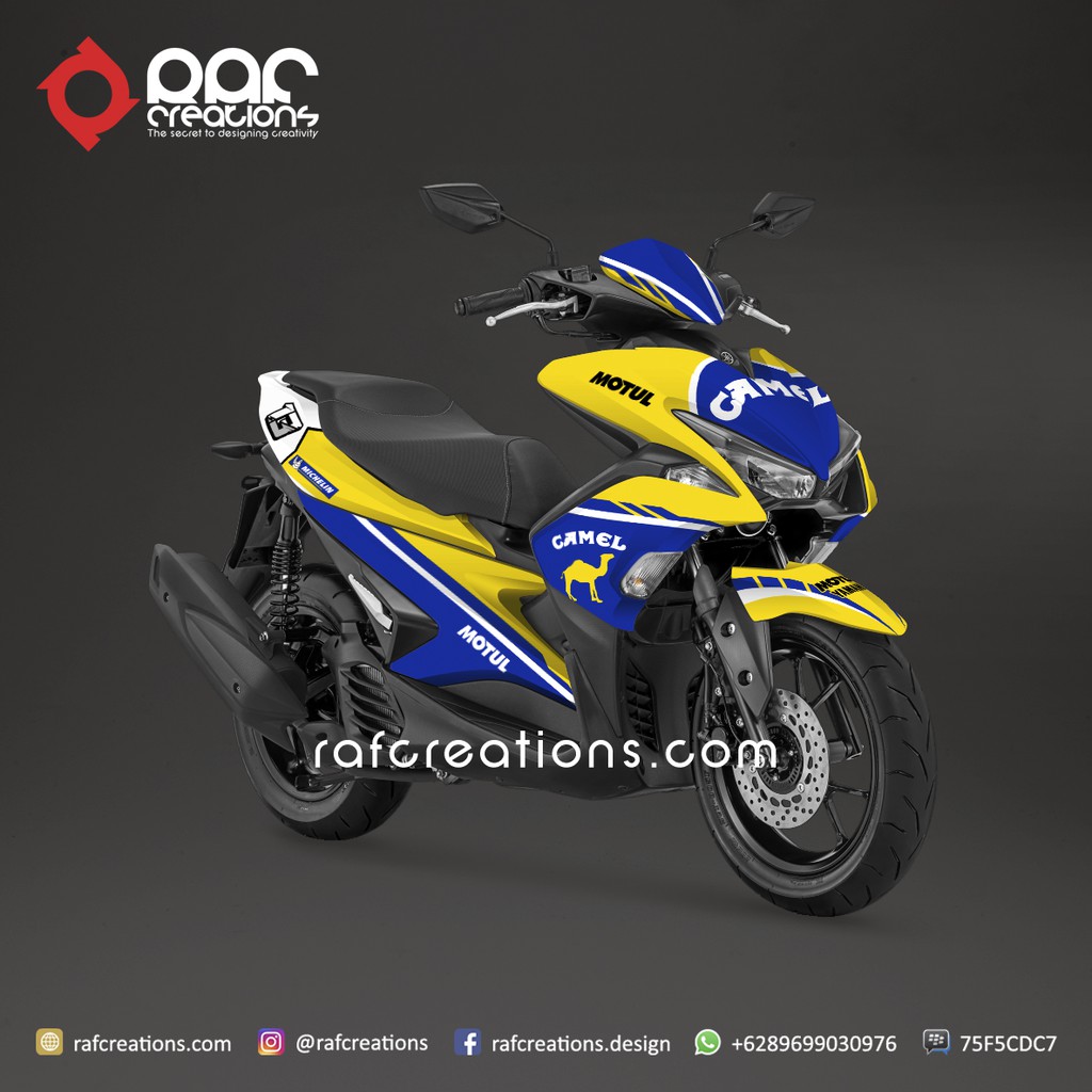 Decal/Sticker Yamaha Aerox 155 | Y-AE155-U