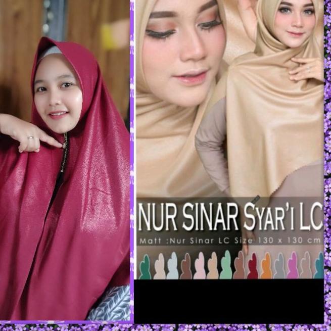 ◙ HIJAB ZIPER JUMBO SINAR GLOWING RESLETING/JILBAB RESLETING ZIPER JUMBO ZIPPER INSTAN SEGI EMPAT ➣