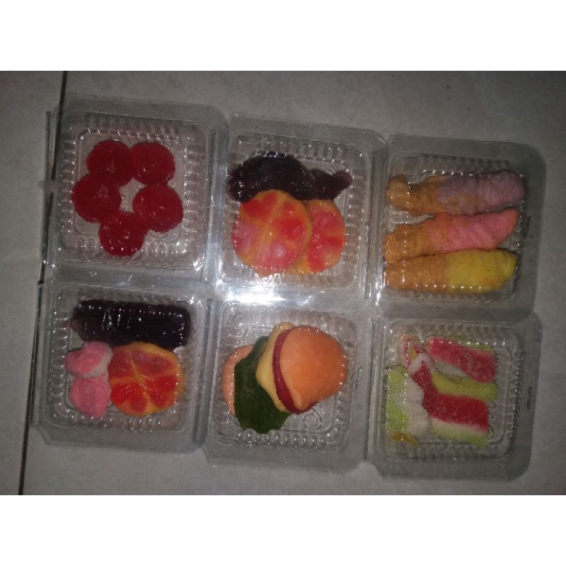 

(random) isi 6 Ypi permen jelly kemasan mini