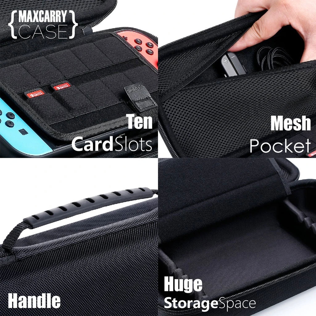 Skull &amp; Co Maxcarry Case Tas Max Carry Nintendo Switch Oled