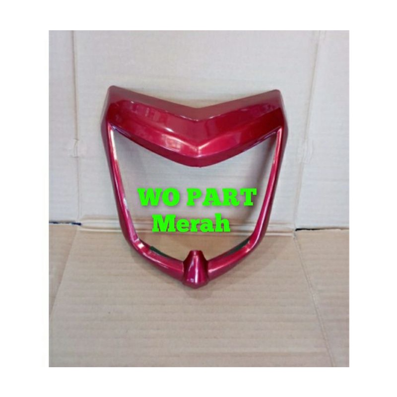 cover list lampu depan vixion new NVL 2013-2014 lightning cover tutup mika reflektor vixion