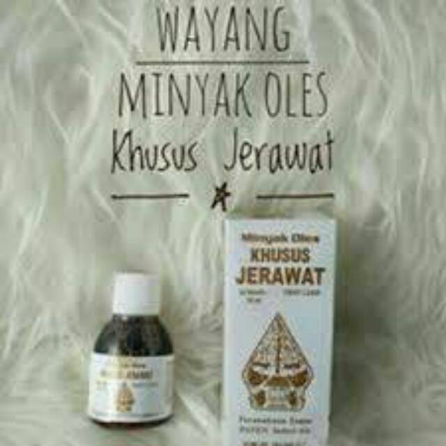 MINYAK OLES WAYANG KHUSUS JERAWAT