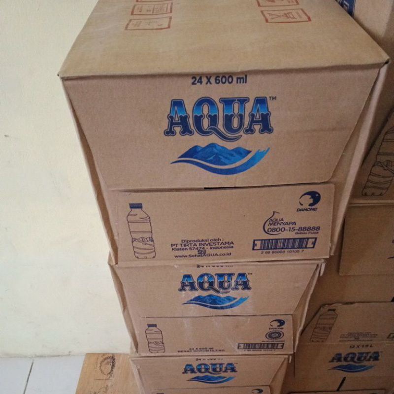 

Aqua botol 600 Mili liter