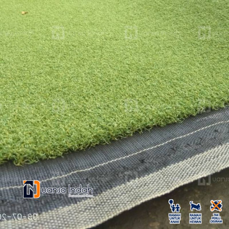 rumput sintetis type golf premium ukuran 50x300 cm