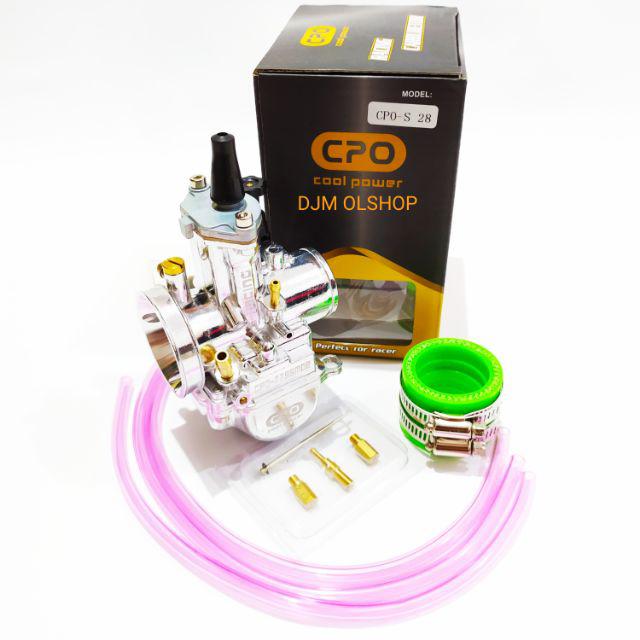 Karburator CPO Pwk 28 30 32 34 - Karbu Kotak Original Black Series-Chrome series