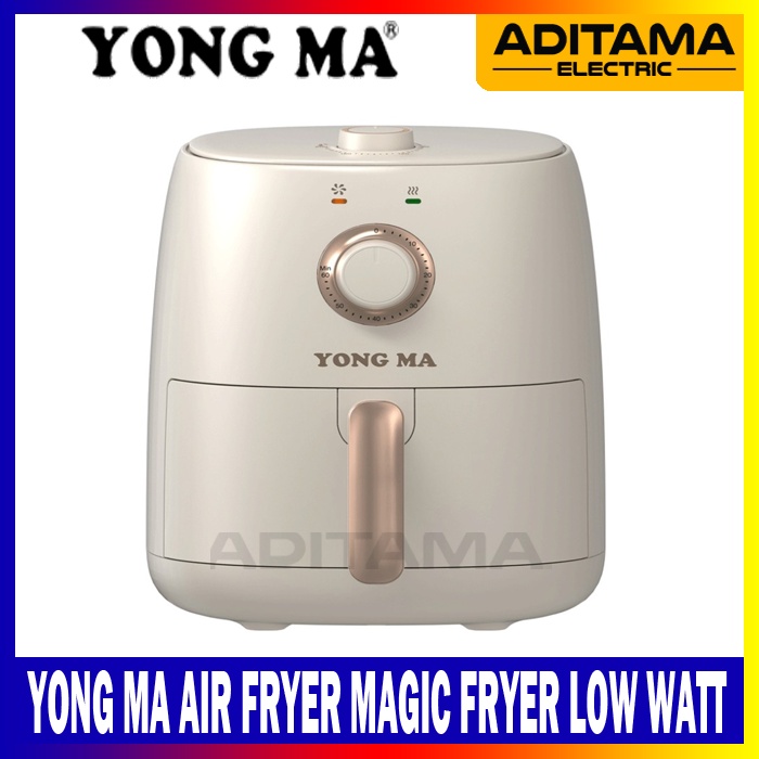 YONG MA AIR FRYER MAGIC FRYER YMF-101/ YONGMA AIR FRYER YMF101 2.4 LITER LOW WATT