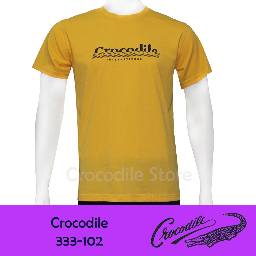 Kaos Oblong Motif Crocodile 333-102