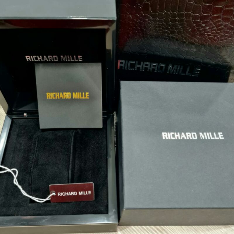 Kotak Jam Tangan Richard Mille Kualitas Original Fulset Paperbag