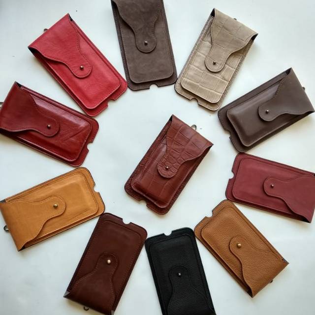 Sarung Hp Kulit Sapi Asli