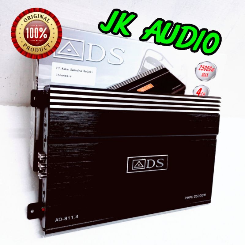 Power 4 Channel ADS AD-811.4 Power Audio Mobil