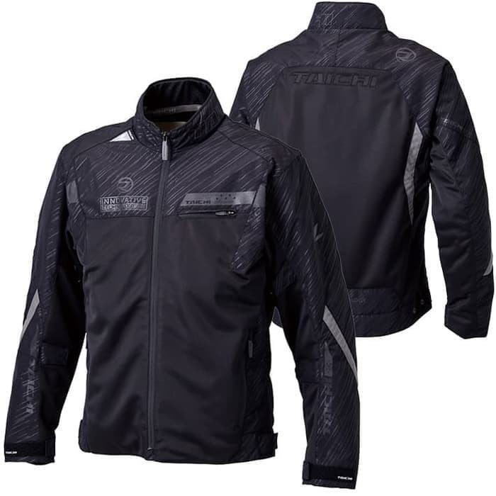 MOTOR-JAKET- RS TAICHI RSJ325 RACER MESH JACKET - REFLECTIVE BLACK - M -JAKET-MOTOR.