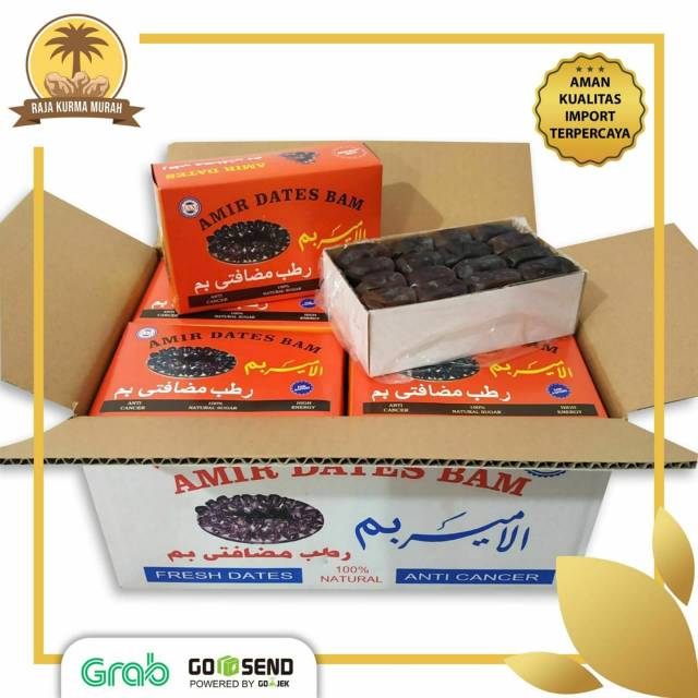 

Dus Kurma Amir Dates Bam 12box.