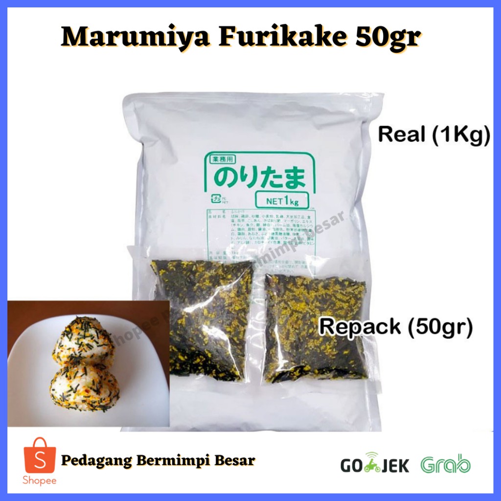 Marumiya Furikake 50gr | Abon Jepang | Topping Nasi