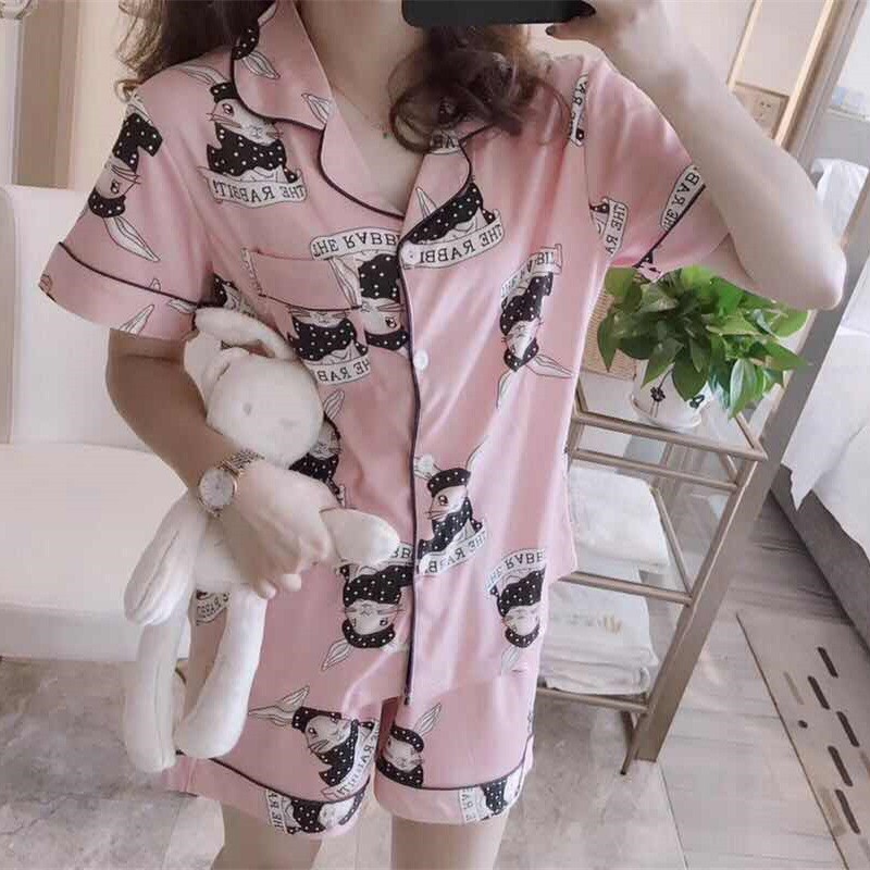 Baju tidur / piyama / sleepwear wanita bahan import murah BTB020-1