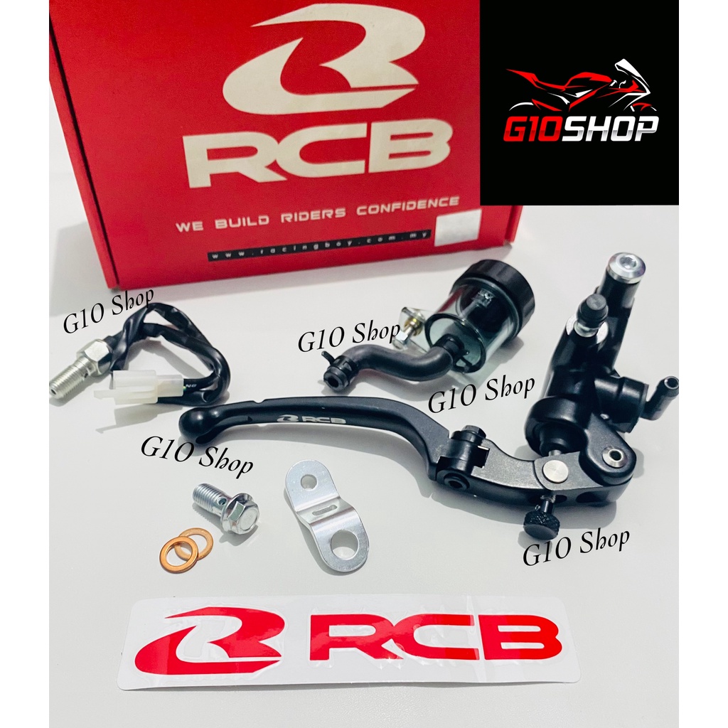 Paketan Handgrip RCB dan Master Rem Kanan RCB 14mm r25 , Ninja 250 , CBR 250 , CBR 150 , NOUVO , NMA