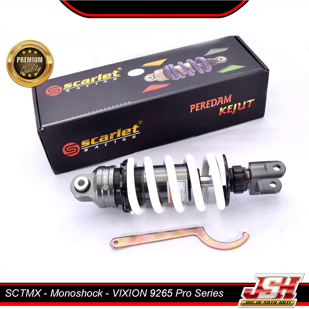 Jual Mono Shock Shockbreaker Monoshock Belakang Scarlet Motor Vixion Pro Series R Byson