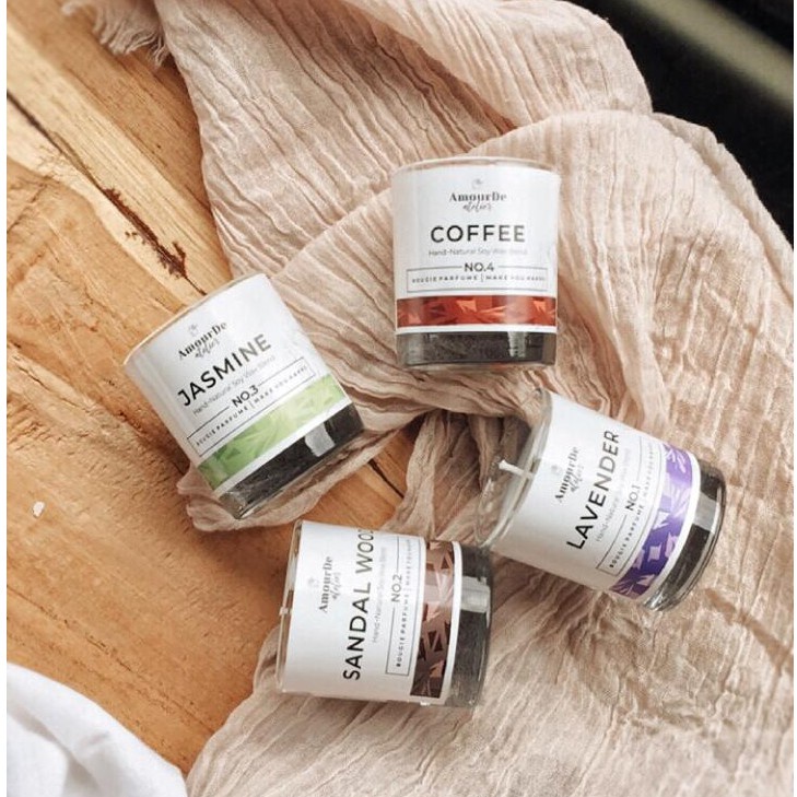 Scented Candle (Lilin Aromaterapi Bahan Premium)