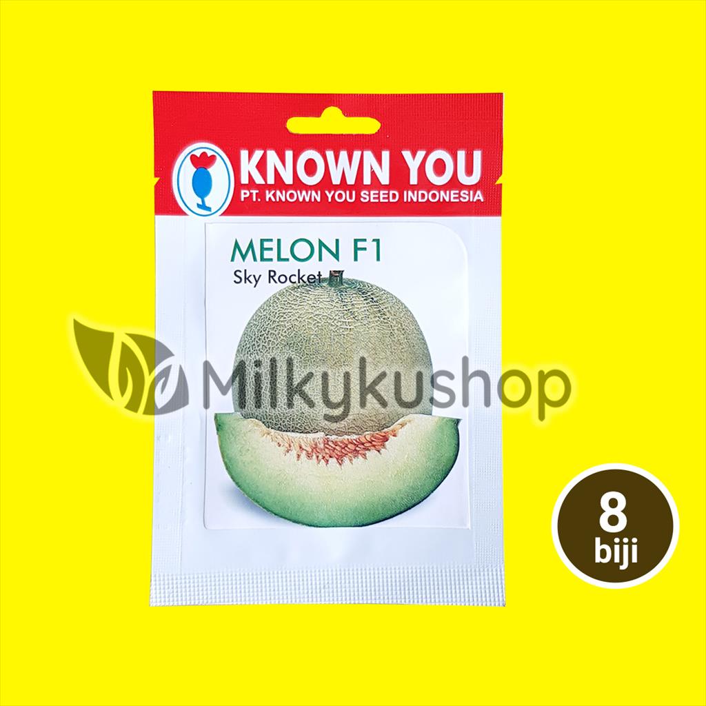 BENIH KYS KNOWN YOU SEED MELON F1 SKY ROCKET 8 BIJI KEMASAN PABRIK