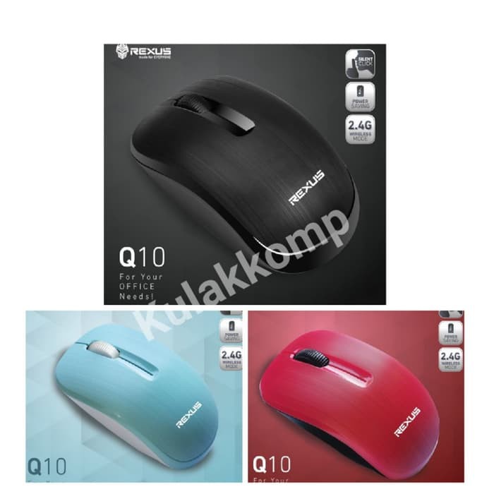 REXUS MOUSE WIRELESS Q10 SILENT CLICK / MOUSE WIRELESS REXUS Q10  JT