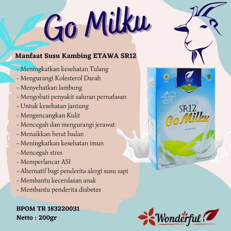 

SUSU KAMBING ETAWA PREMIUM ANTI PRENGUS (GOMILKU)