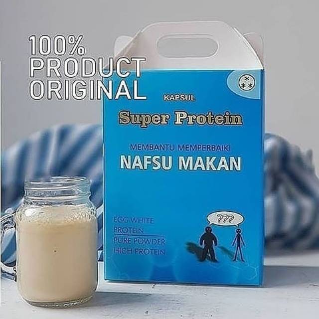 Susu tinggi protein penggemuk badan