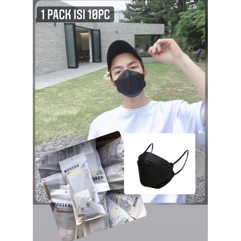 masker KF94 MOUSON/KEA/CAREION isi 10pc 100 original