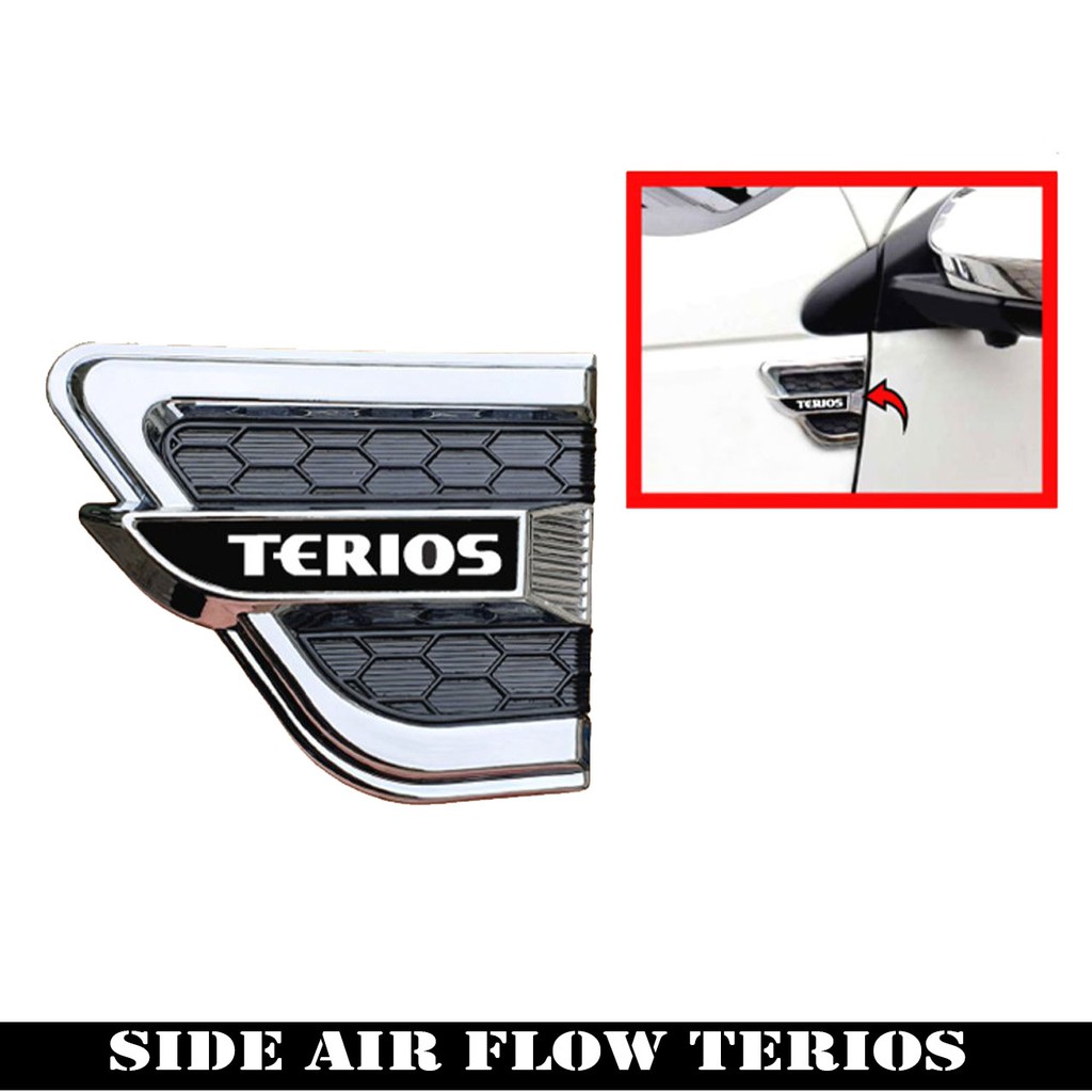 Side Vent - Side Air Flow All New Terios 2018