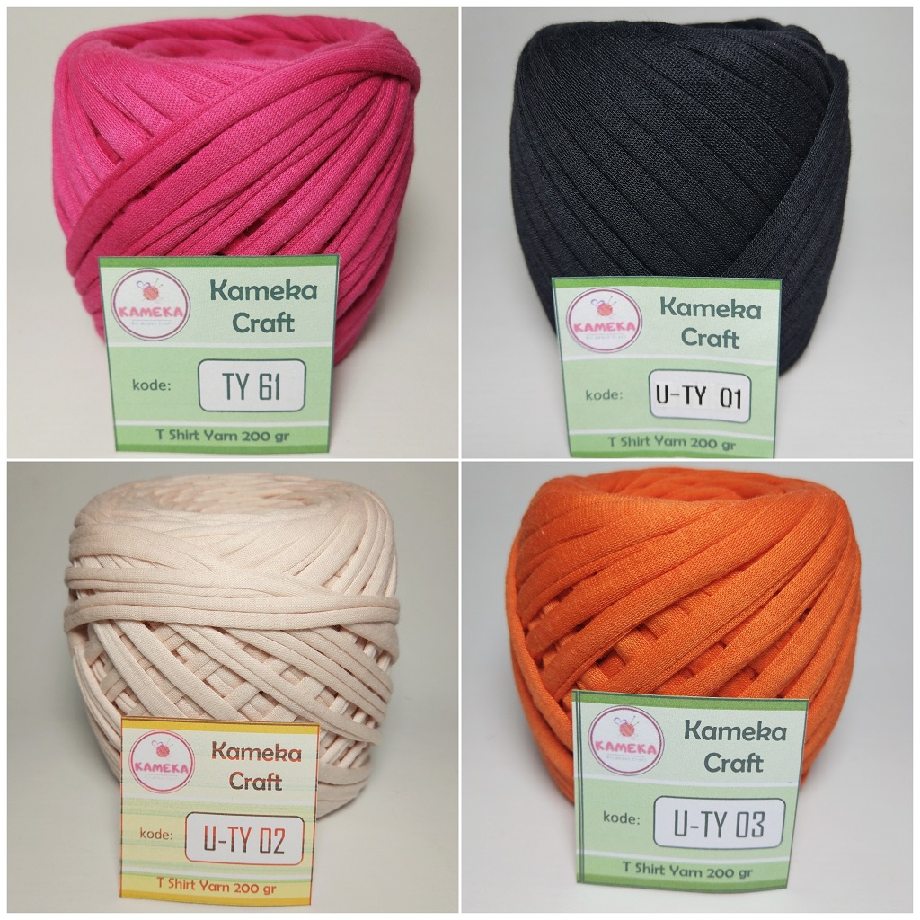 Jual TShirt Yarn 200 gr/ Benang Kaos (TY) Shopee Indonesia