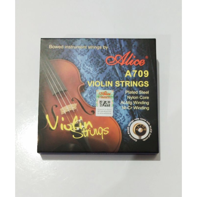 Senar biola Violin Alice 709 Alice A709 Alice Tujuh Kosong SEMBILAN