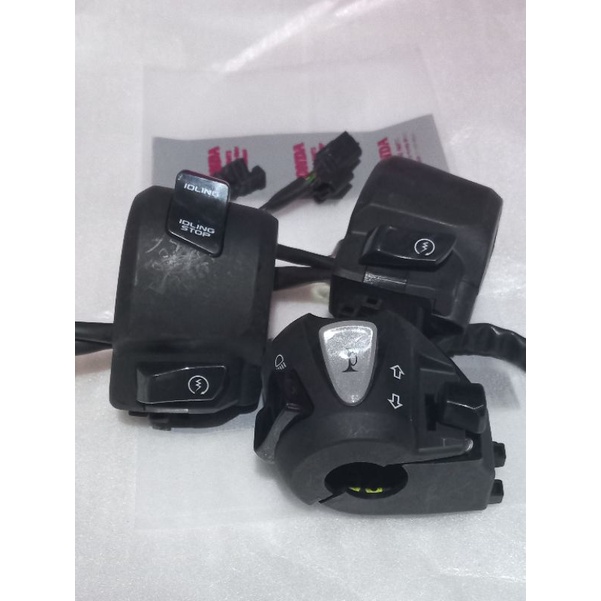 Saklar Holder kanan kiri Vario 125 150 New Iss Non iss Holder Vario 125 150