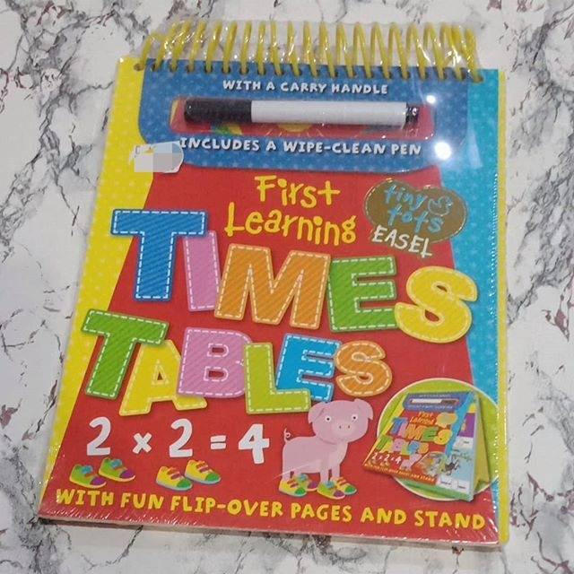 First Learning Times Tables menghitung matetatika anak buku education activity book kids child