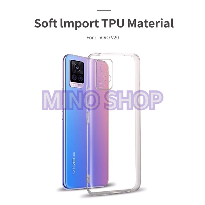 SOFTCASE TRANSPARAN VIVO V20 4G V2025 V2024 PREMIUM CLEAR SOFT CASE