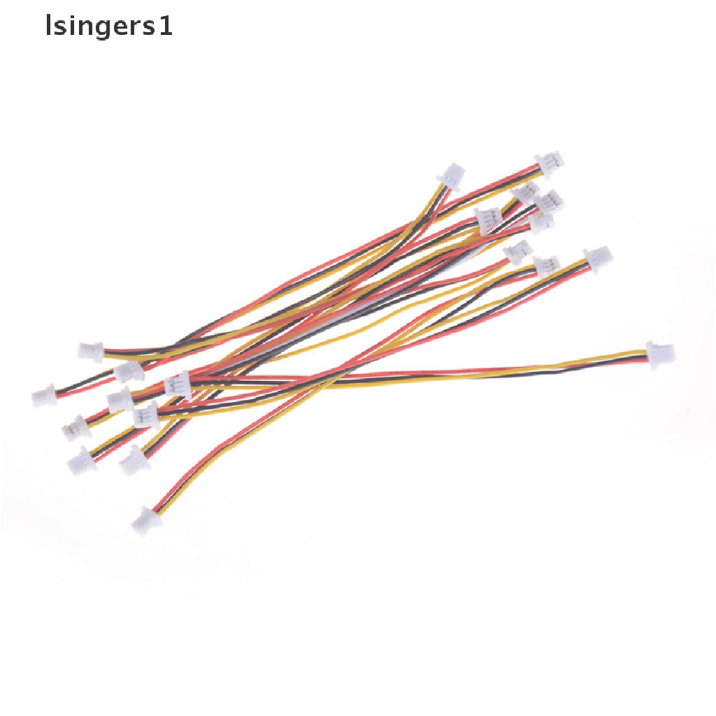 (lsingers1) 10pcs Kabel Konektor JST Mini Micro SH 1.0mm 3-Pin Panjang 100MM