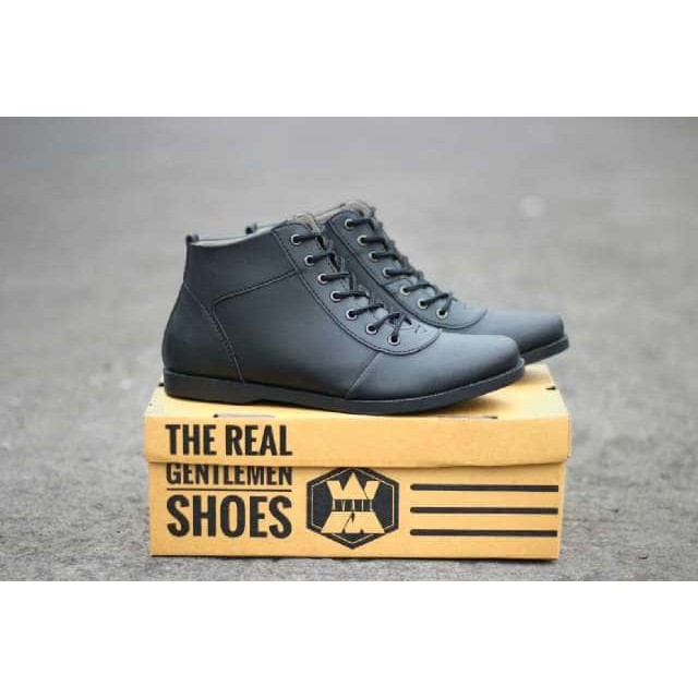 Sepatu pria | Sepatu Murah | Sepatu Handmade Bandung | SEPATU Avail Davidson Brodo Hitam